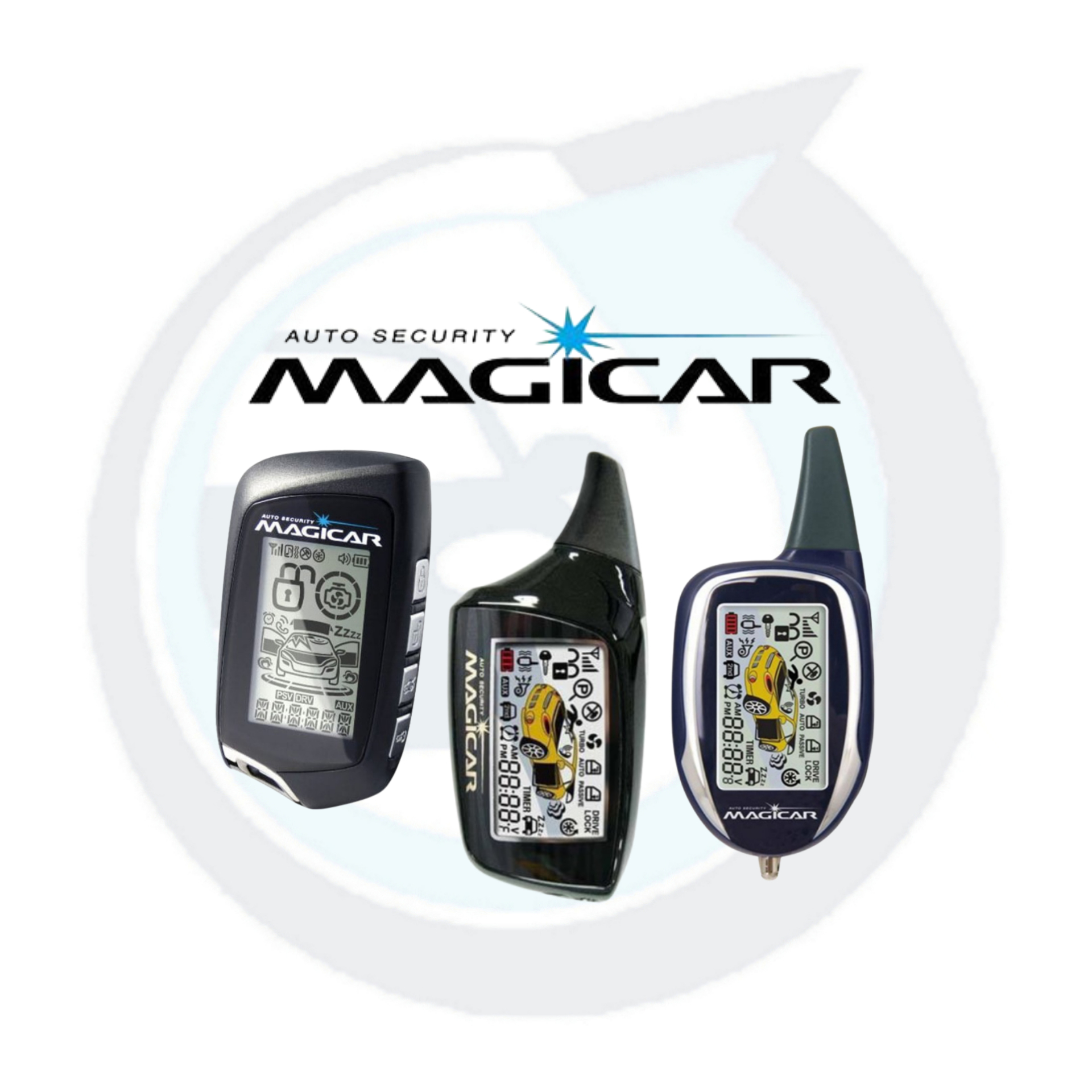 جدول نرم افزاری دزدگیر مدل‌های 110، 120 و 125 ماجیکار