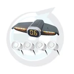 سنسور دنده عقب چیتا ۲۲ میلیمتری سفید